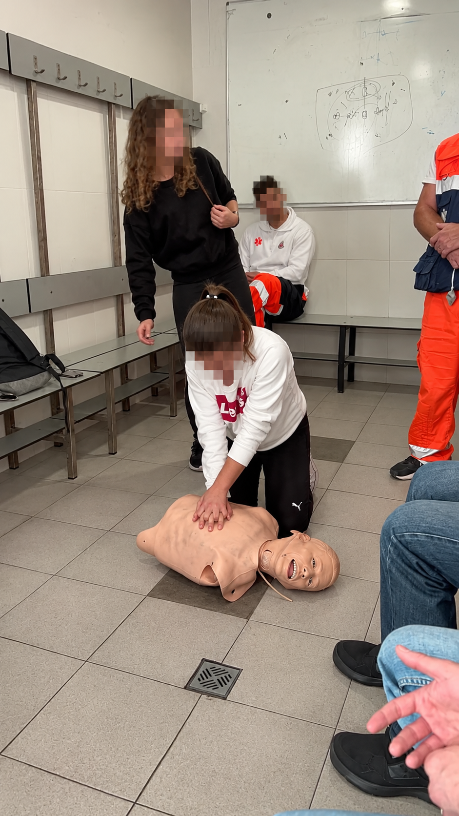 Formación en primeros auxilios y reanimación