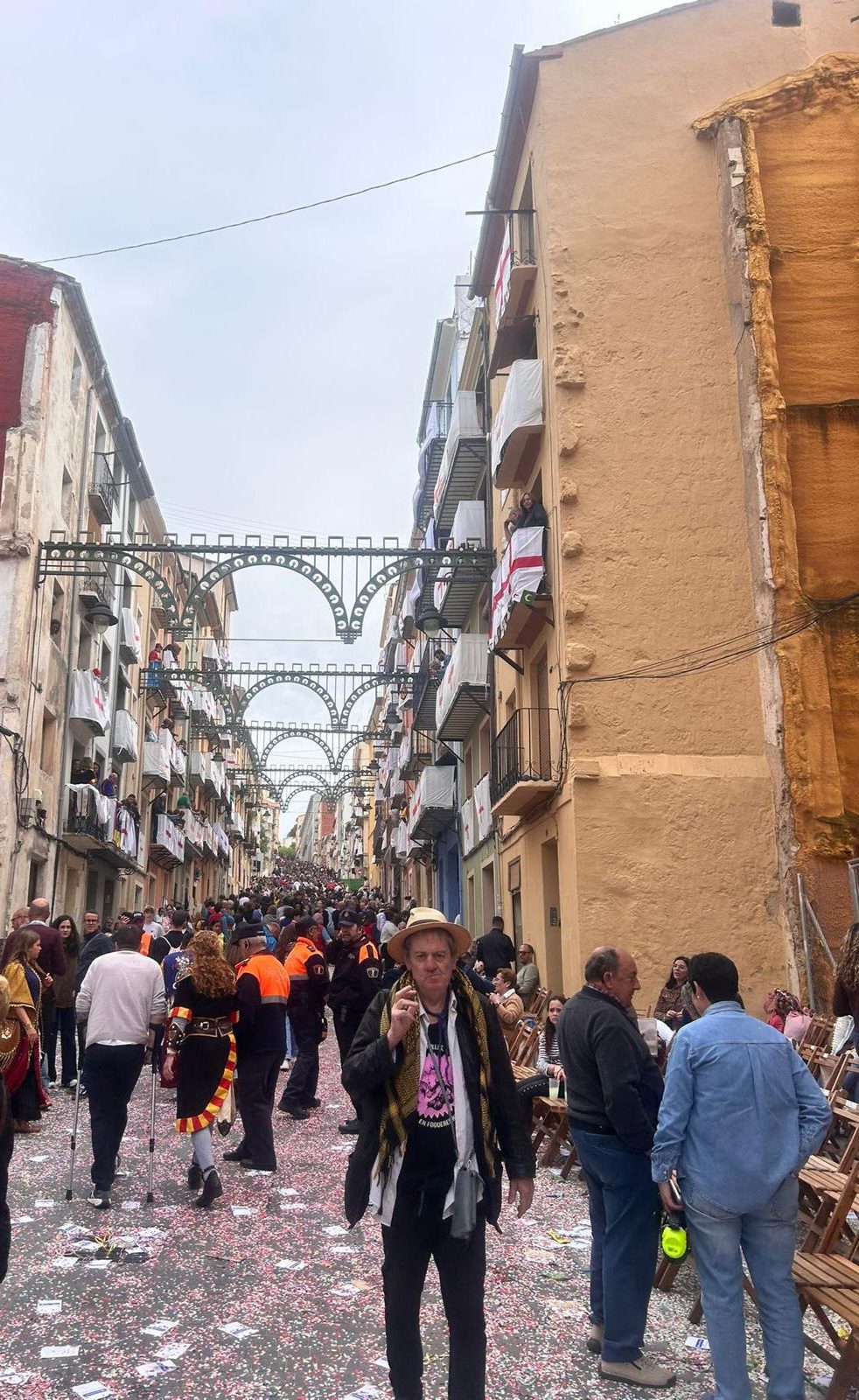 Dispositivo de seguridad durante las fiestas de Moros y Cristianos de Alcoy