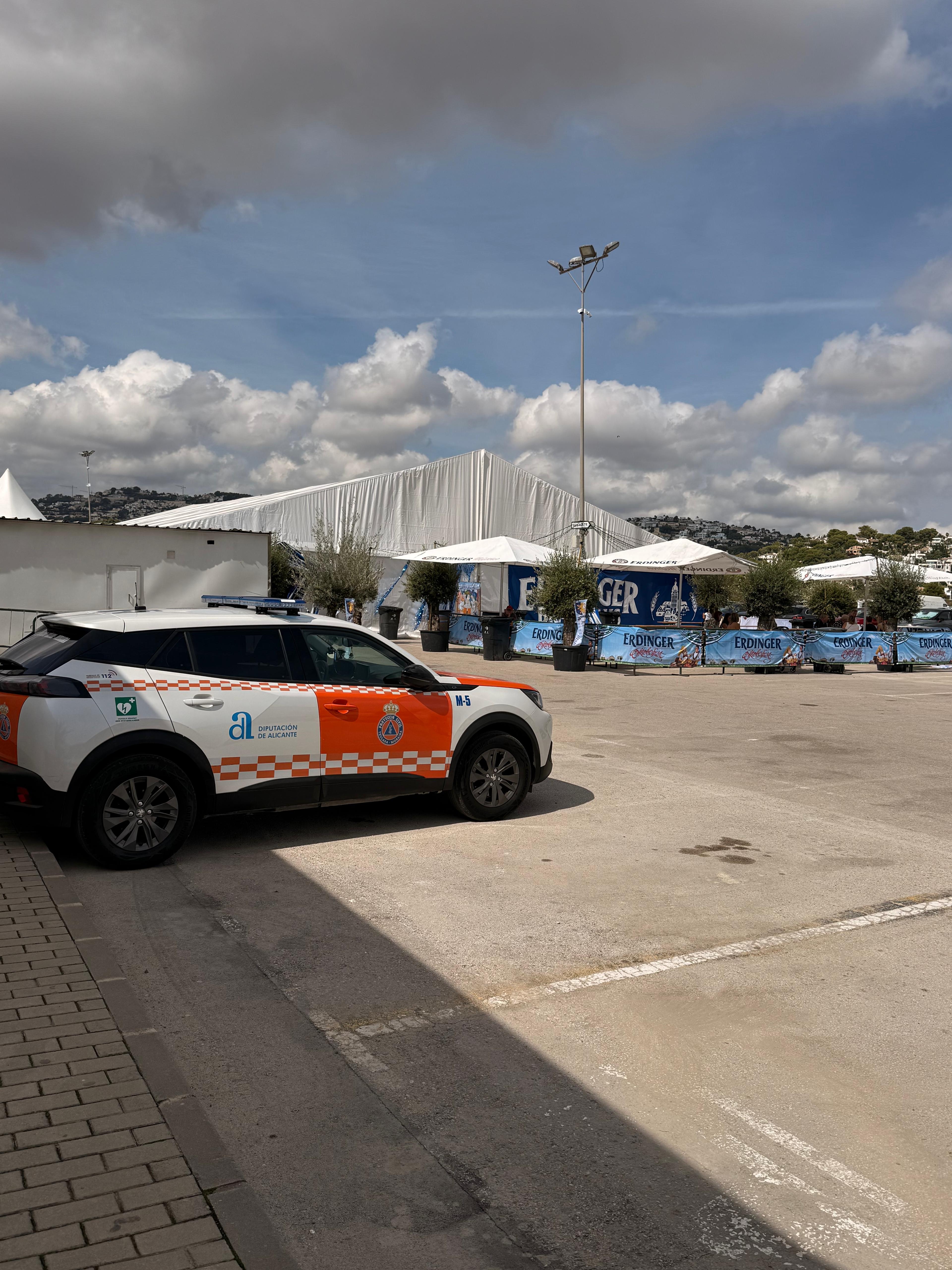 Vigilancia y servicio de Protección Civil en el Oktoberfest